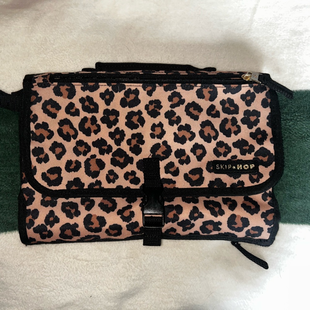 Skip Hop Leopard Print Baby Bag